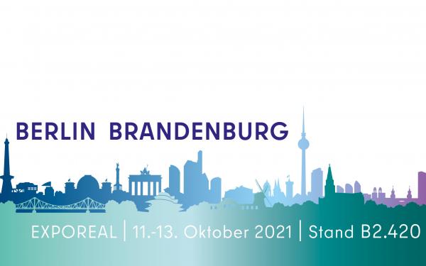 Bild Standortwerbung Berlin Brandenburg zur Expo Real 2021